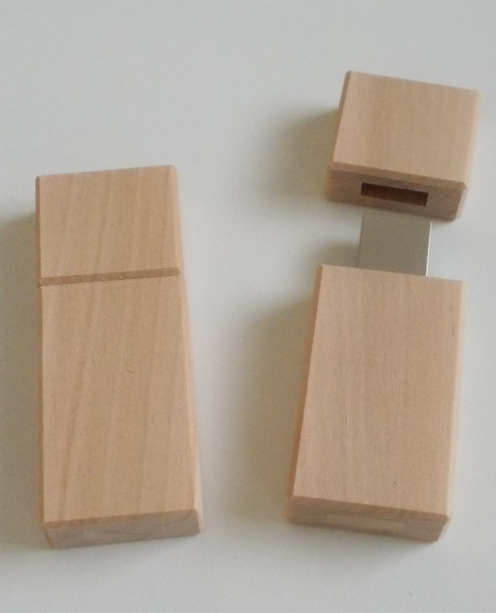 USB kľúč surový lipa, 64 GB 