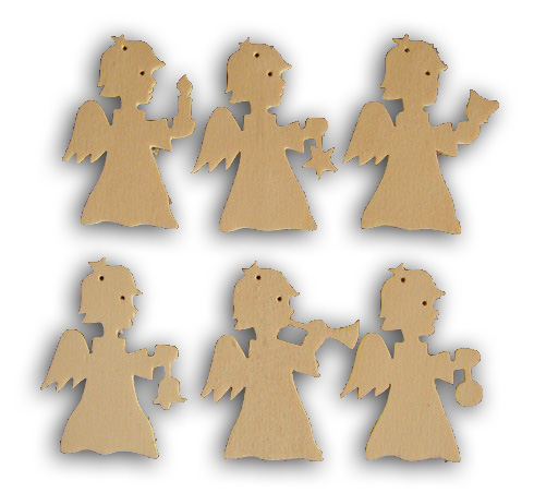 sada vianočných dekorácií