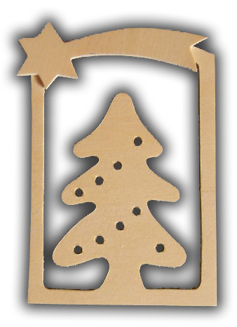 ozdoba do okna - strom