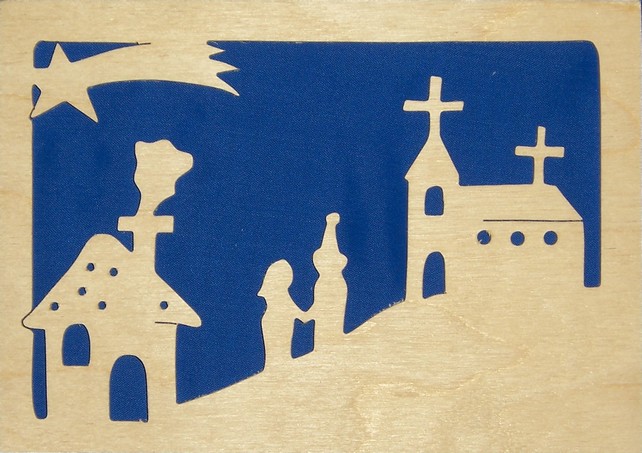 ozdoba do okna - kostol