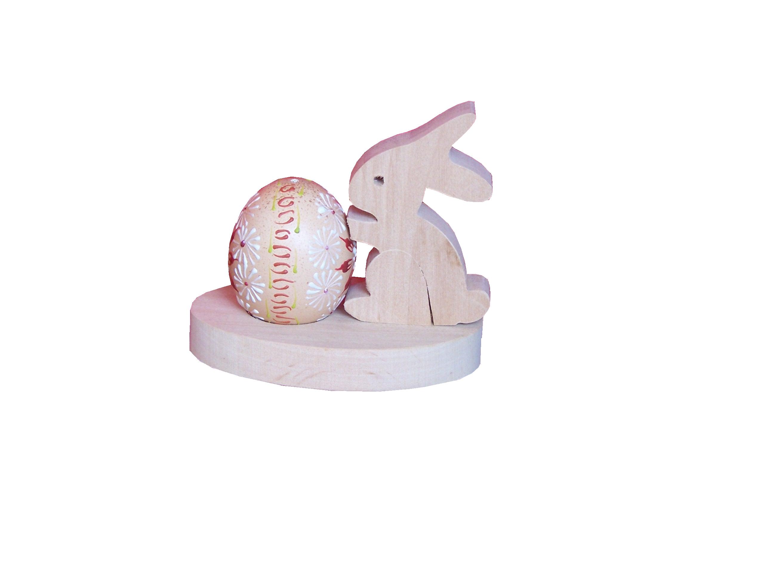 stojan na kraslicu zajac