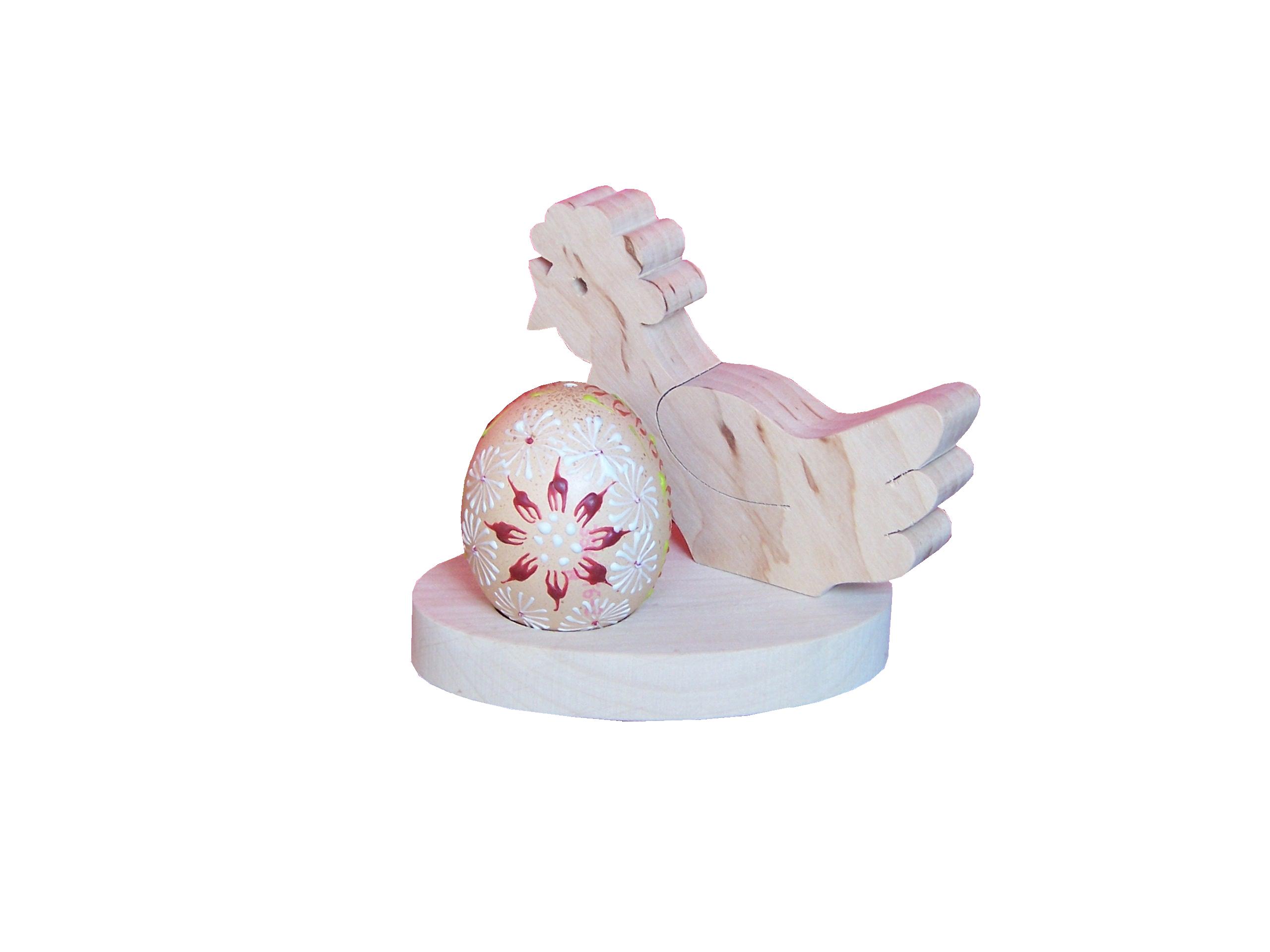 stojan na kraslicu sliepka