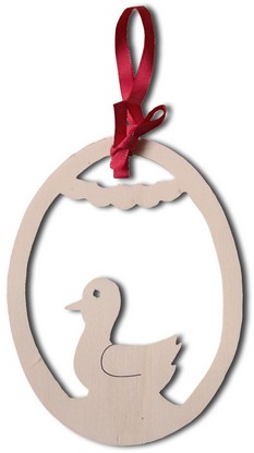 veľké vajíčko kačka sediaca