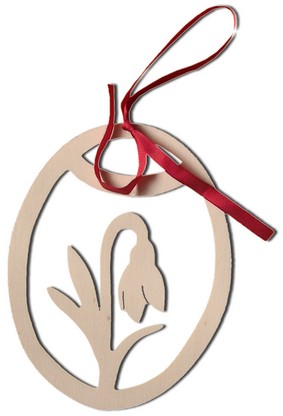 veľké vajíčko snežienka