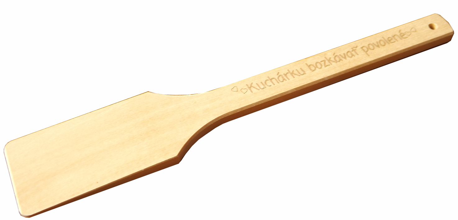 plochá varecha s gravírom